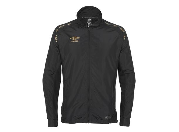 UMBRO UX-1 Trn Jacket jr Sort/Gul 152 Teknisk treningsjakke 